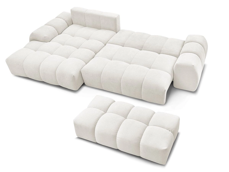 Ecksofa mit Hocker BOBOCHIC EVEREST
