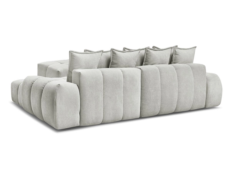 Divano ad angolo con pouf BOBOCHIC EVEREST