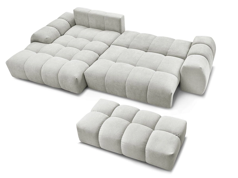 Ecksofa mit Hocker BOBOCHIC EVEREST