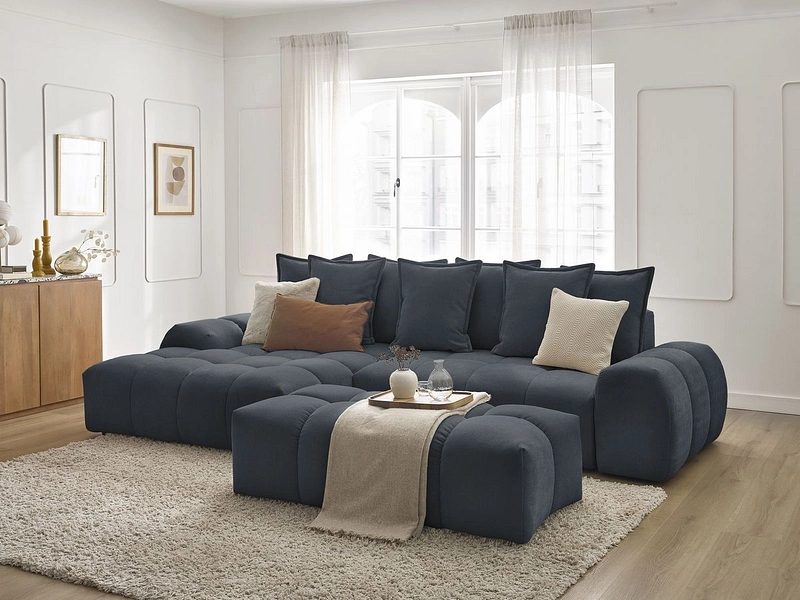 Ecksofa mit Hocker BOBOCHIC EVEREST