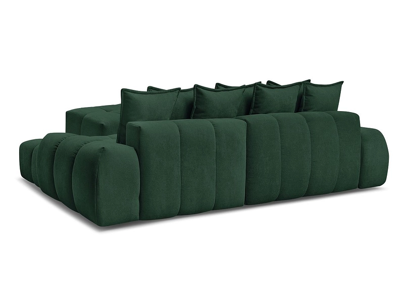 Divano ad angolo con pouf BOBOCHIC EVEREST