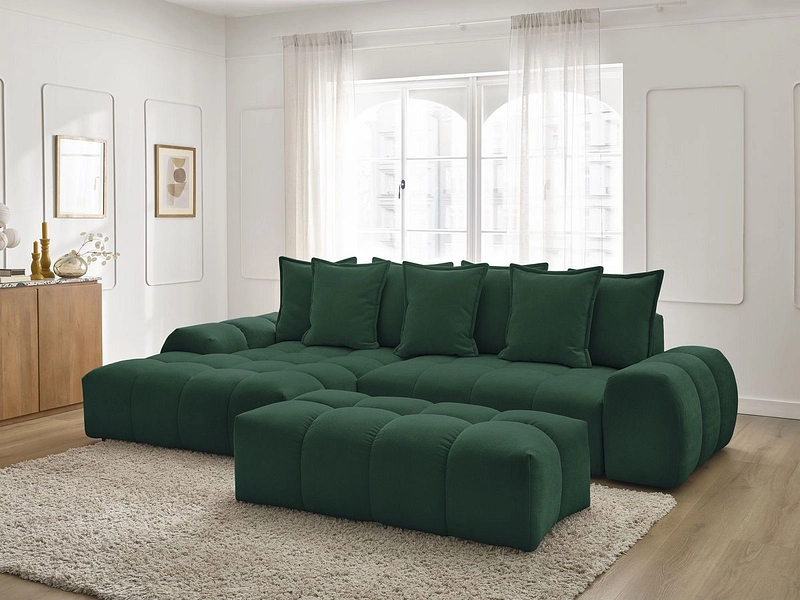 Ecksofa mit Hocker BOBOCHIC EVEREST