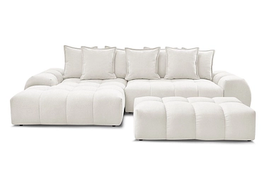 Ecksofa mit Hocker BOBOCHIC EVEREST