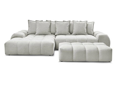 Ecksofa mit Hocker BOBOCHIC EVEREST