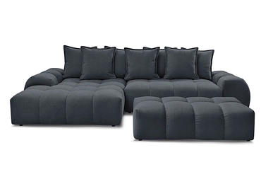 Ecksofa mit Hocker BOBOCHIC EVEREST