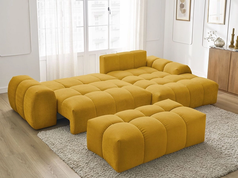 Ecksofa mit Hocker BOBOCHIC EVEREST
