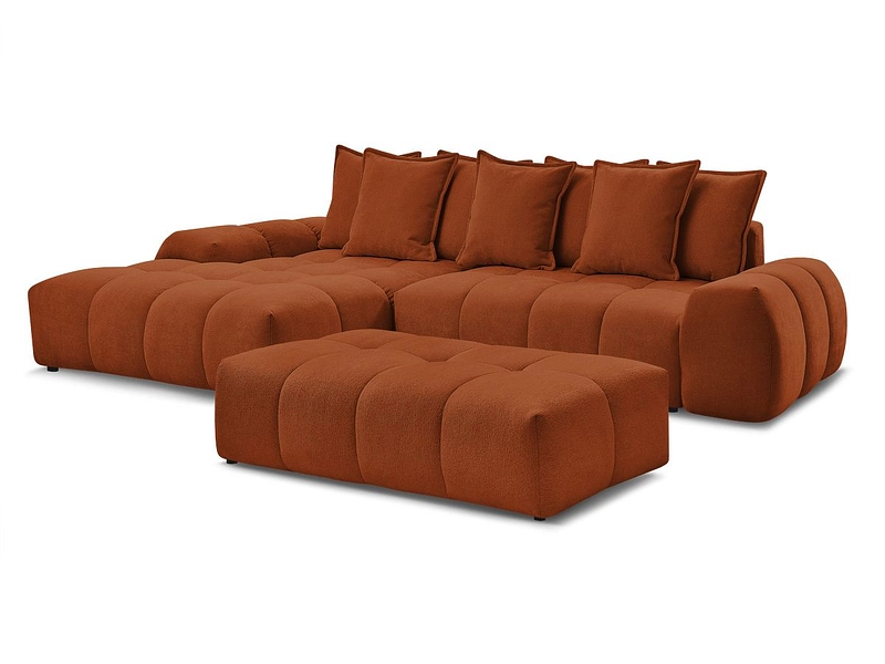 Ecksofa mit Hocker BOBOCHIC EVEREST