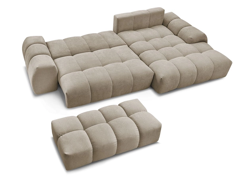 Ecksofa mit Hocker BOBOCHIC EVEREST