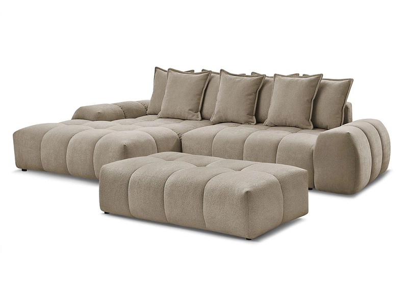 Ecksofa mit Hocker BOBOCHIC EVEREST