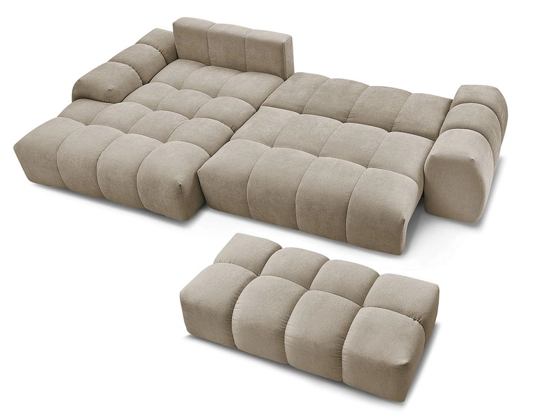 Ecksofa mit Hocker BOBOCHIC EVEREST