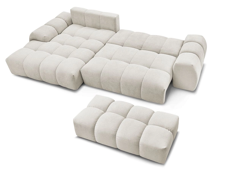 Ecksofa mit Hocker BOBOCHIC EVEREST