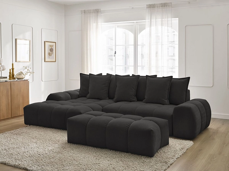Ecksofa mit Hocker BOBOCHIC EVEREST