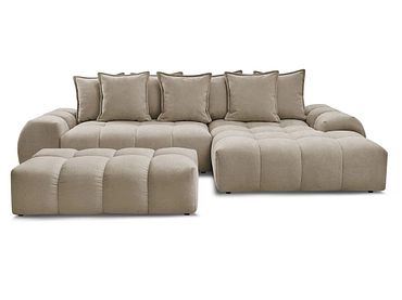 Ecksofa mit Hocker BOBOCHIC EVEREST