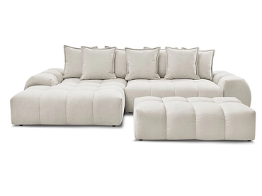 Ecksofa mit Hocker BOBOCHIC EVEREST