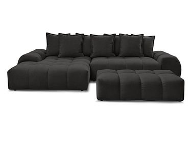 Ecksofa mit Hocker BOBOCHIC EVEREST