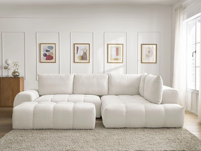 Ecksofa mit Hocker BOBOCHIC EVEREST
