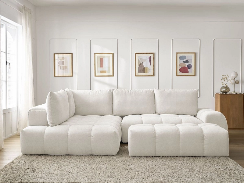 Ecksofa mit Hocker BOBOCHIC EVEREST