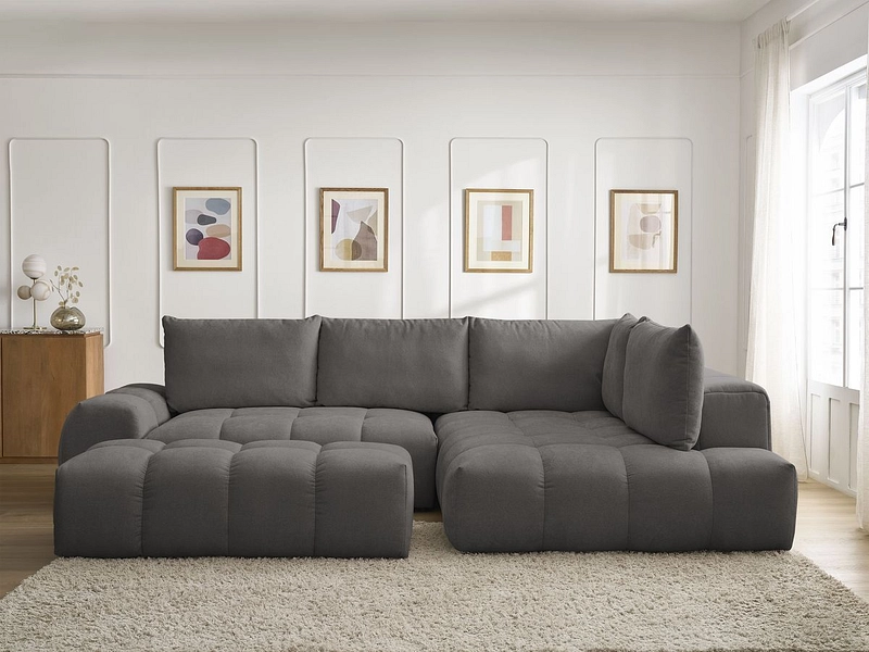 Ecksofa mit Hocker BOBOCHIC EVEREST