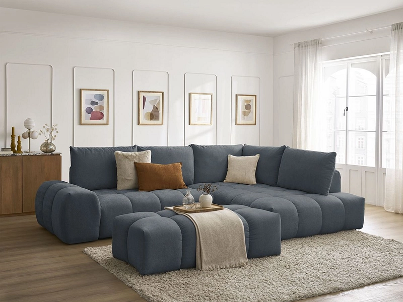 Ecksofa mit Hocker BOBOCHIC EVEREST