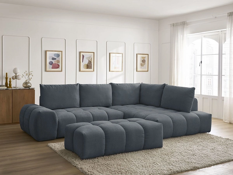Ecksofa mit Hocker BOBOCHIC EVEREST
