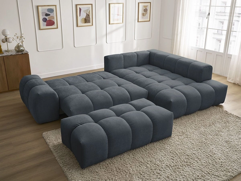Ecksofa mit Hocker BOBOCHIC EVEREST