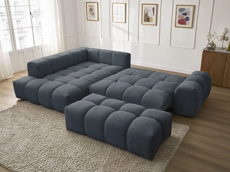 Ecksofa mit Hocker BOBOCHIC EVEREST