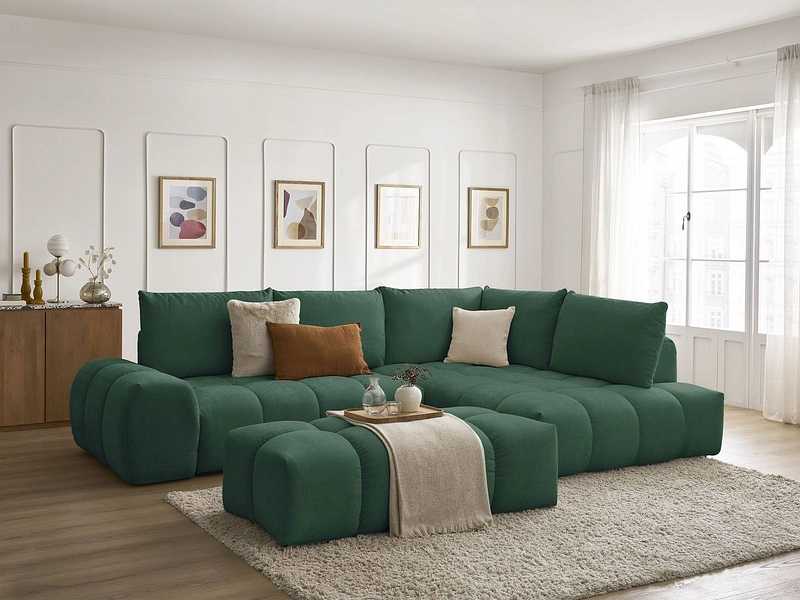 Ecksofa mit Hocker BOBOCHIC EVEREST