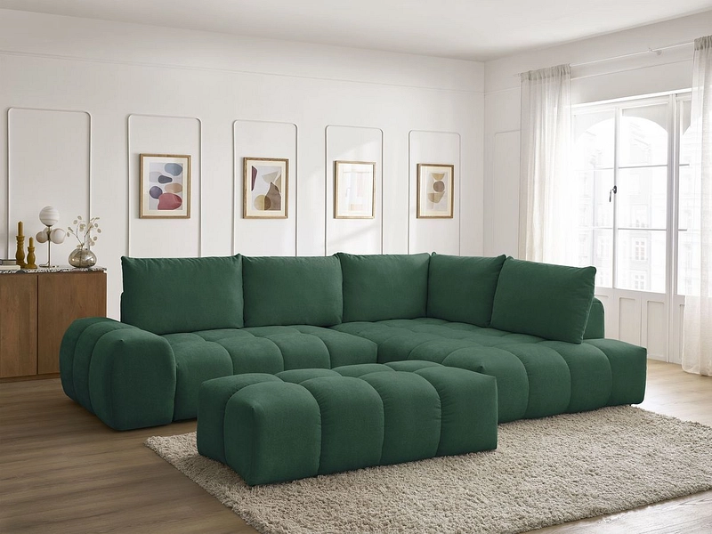 Ecksofa mit Hocker BOBOCHIC EVEREST