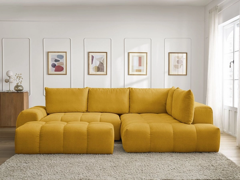 Ecksofa mit Hocker BOBOCHIC EVEREST