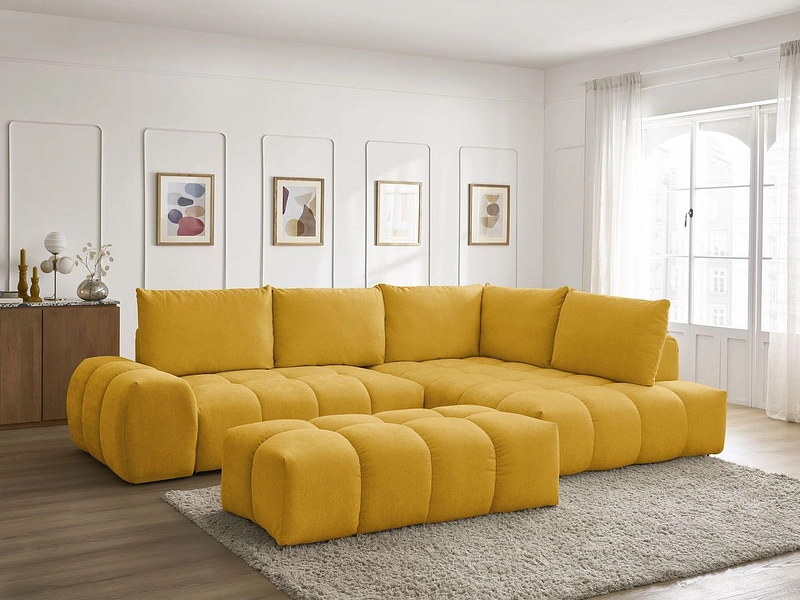 Ecksofa mit Hocker BOBOCHIC EVEREST