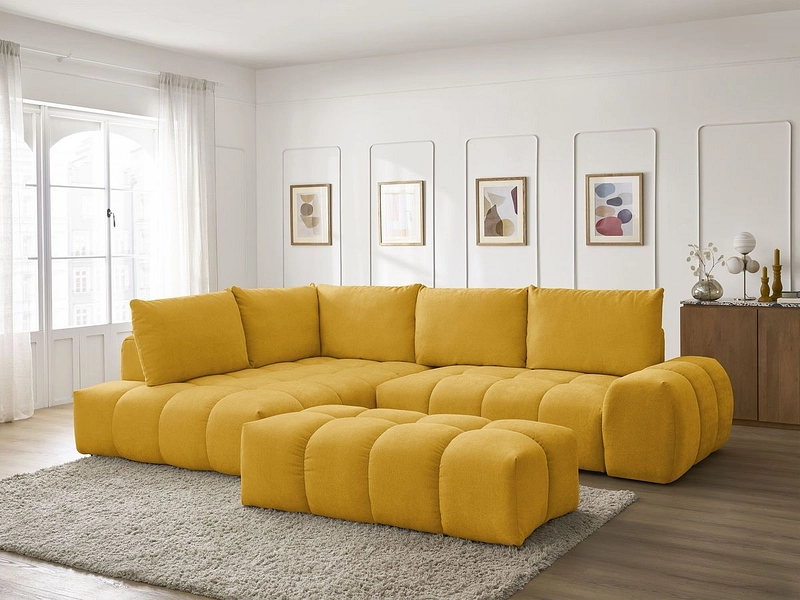 Ecksofa mit Hocker BOBOCHIC EVEREST