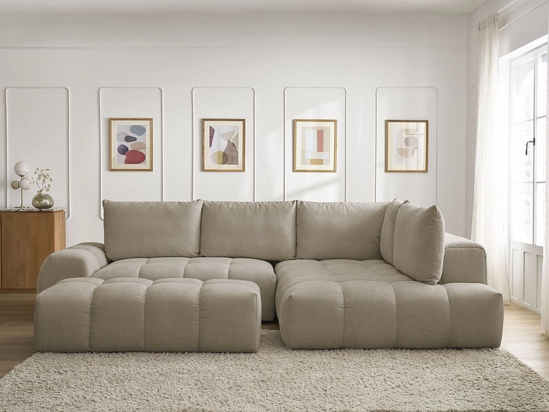 Ecksofa mit Hocker BOBOCHIC EVEREST