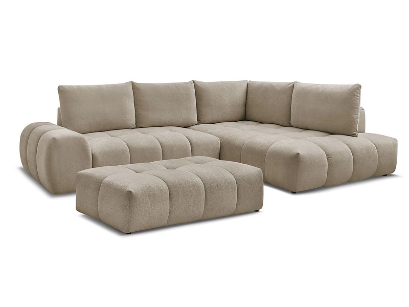 Ecksofa mit Hocker BOBOCHIC EVEREST