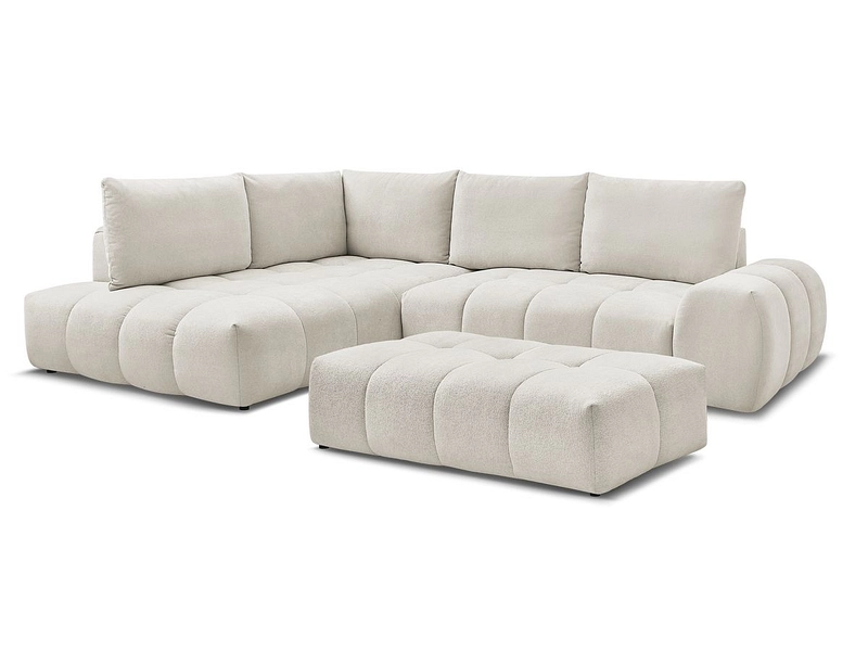Ecksofa mit Hocker BOBOCHIC EVEREST