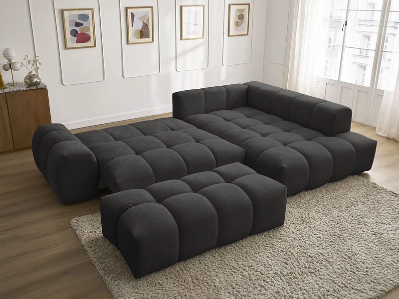 Ecksofa mit Hocker BOBOCHIC EVEREST