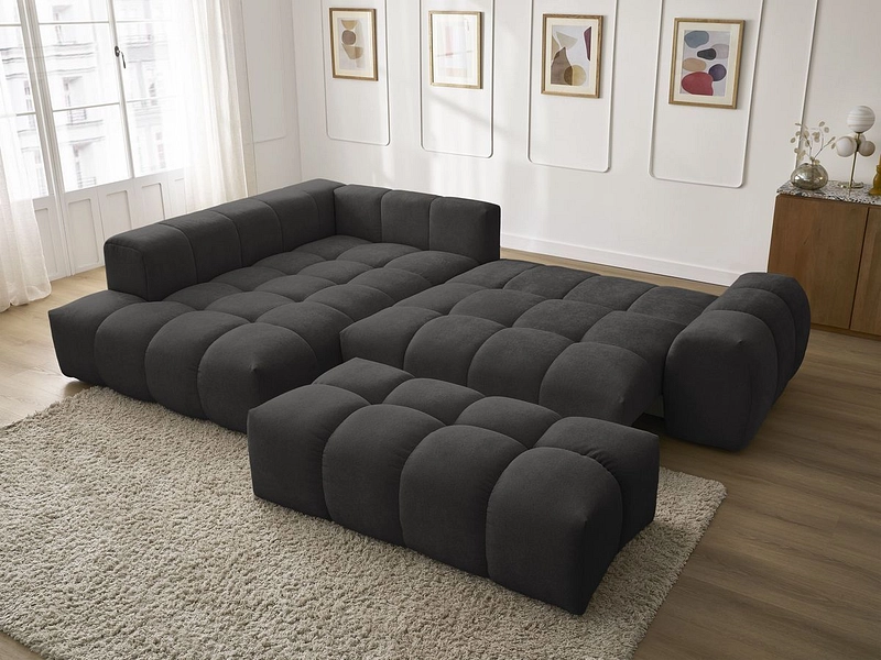 Ecksofa mit Hocker BOBOCHIC EVEREST