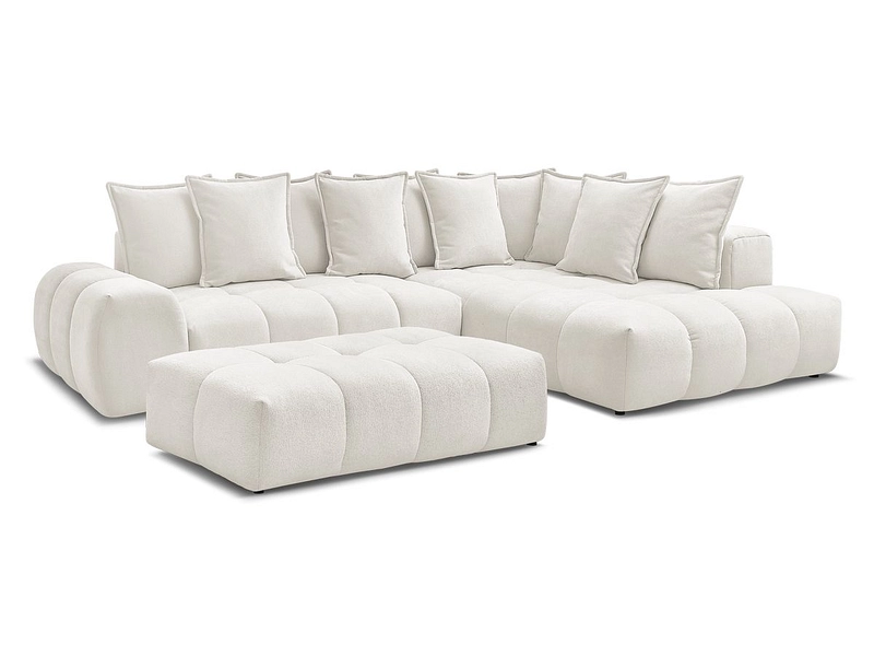 Ecksofa mit Hocker BOBOCHIC EVEREST