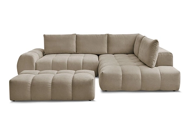 Ecksofa mit Hocker BOBOCHIC EVEREST
