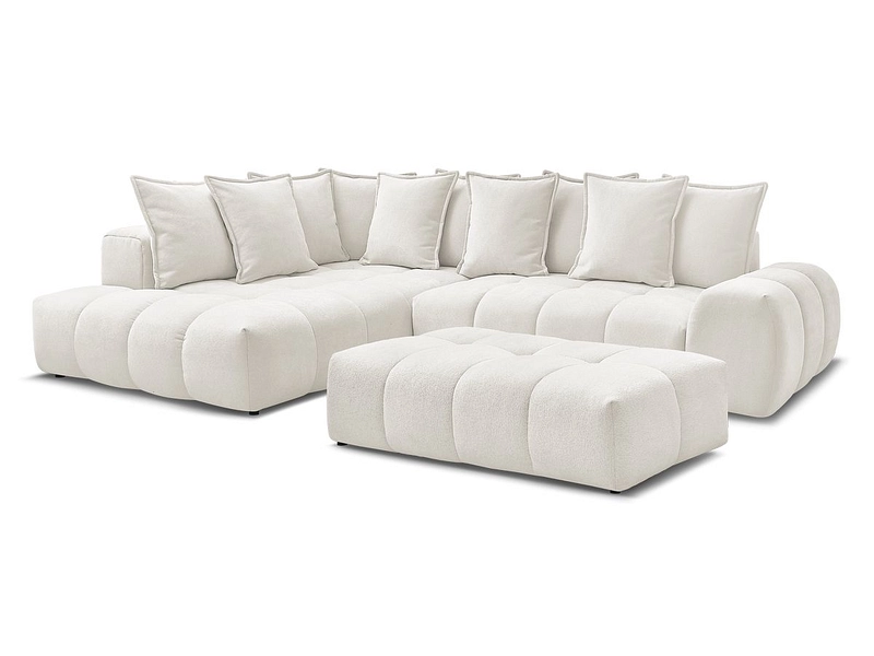 Ecksofa mit Hocker BOBOCHIC EVEREST