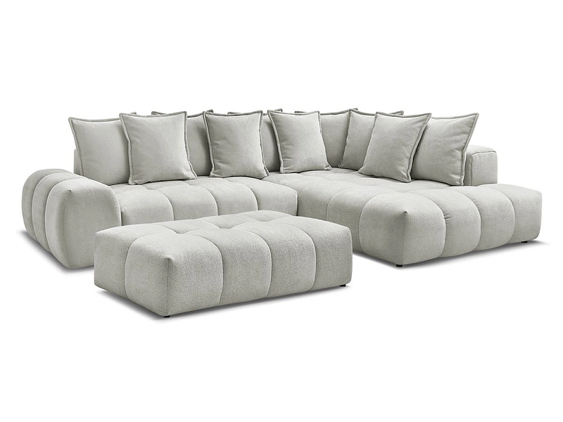 Ecksofa mit Hocker BOBOCHIC EVEREST
