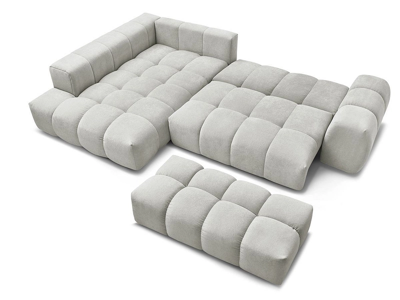Ecksofa mit Hocker BOBOCHIC EVEREST