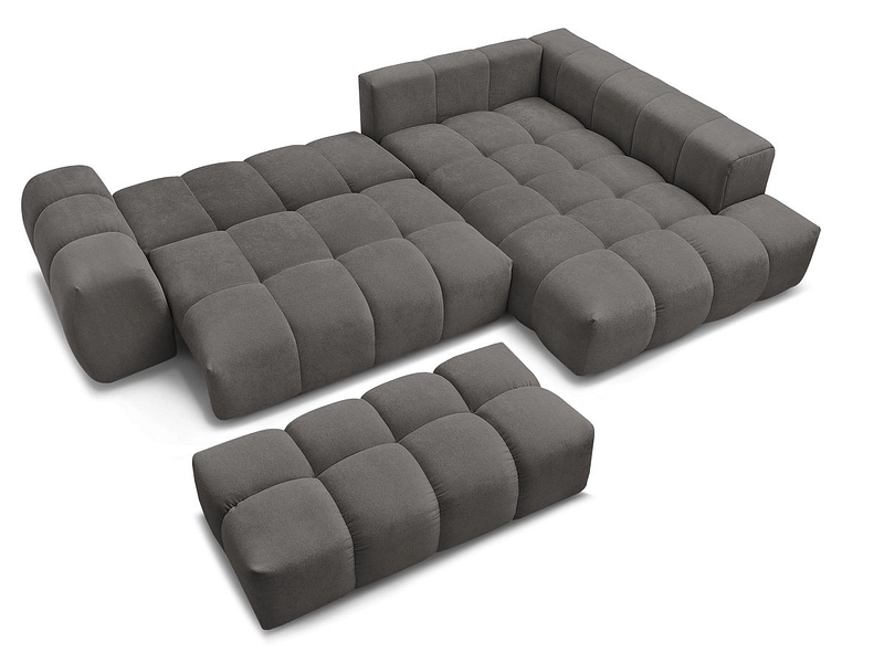 Ecksofa mit Hocker BOBOCHIC EVEREST