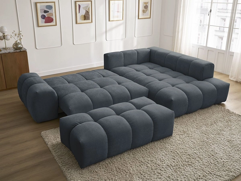 Ecksofa mit Hocker BOBOCHIC EVEREST