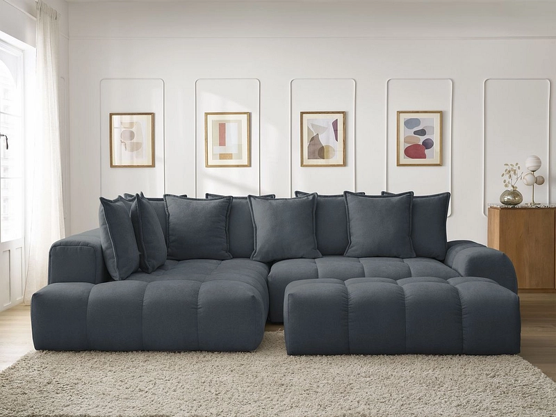 Ecksofa mit Hocker BOBOCHIC EVEREST
