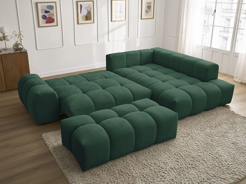 Ecksofa mit Hocker BOBOCHIC EVEREST