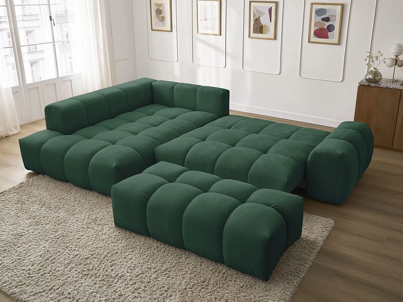 Ecksofa mit Hocker BOBOCHIC EVEREST