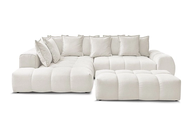 Ecksofa mit Hocker BOBOCHIC EVEREST