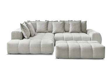 Ecksofa mit Hocker BOBOCHIC EVEREST