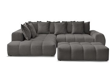 Ecksofa mit Hocker BOBOCHIC EVEREST