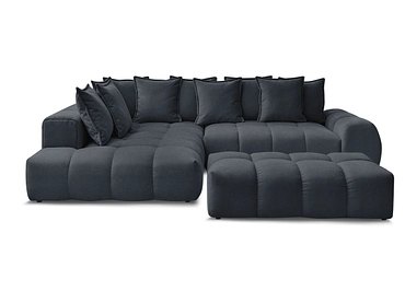 Ecksofa mit Hocker BOBOCHIC EVEREST